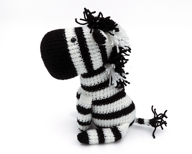 Amigurumi Zebra