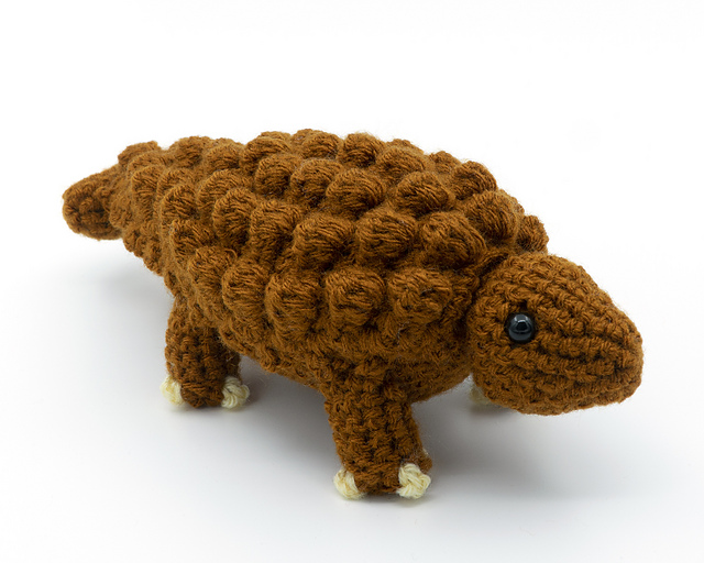Amigurumi Ankylosaurus Dinosaur