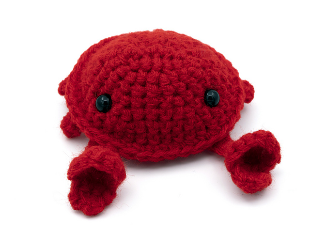 Amigurumi Crab