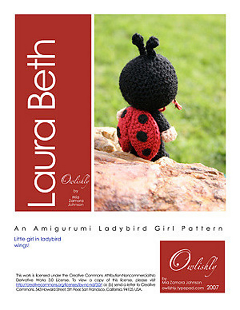 Laura Beth in the ladybird wings