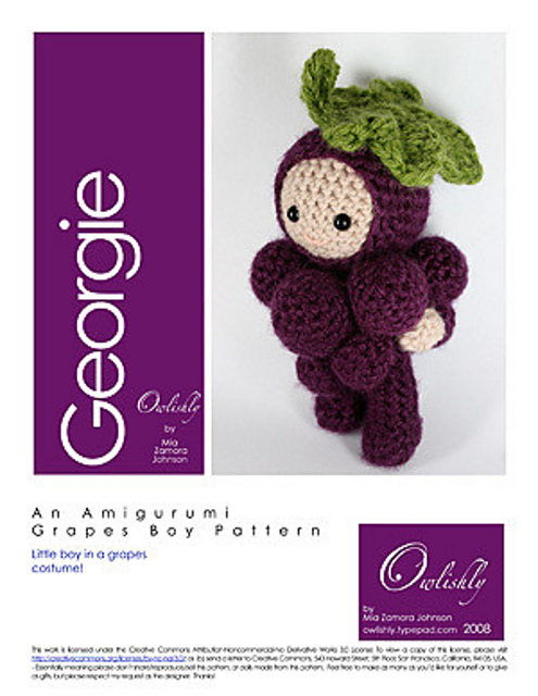 Georgie the grapes boy