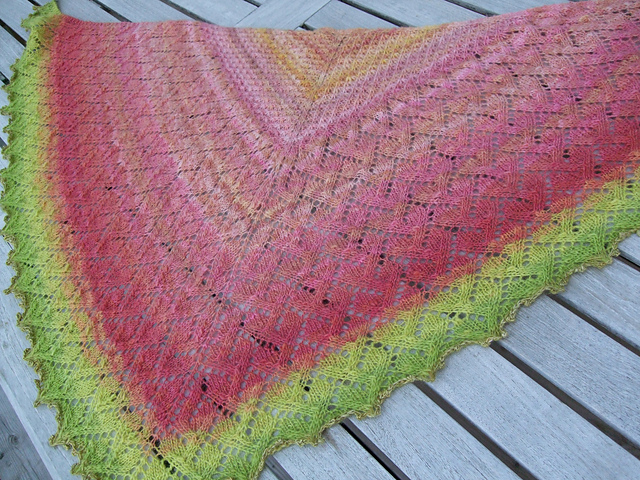 Honeysuckle Shawl