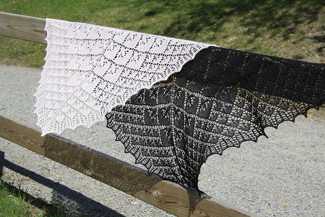 Orchid Shawl