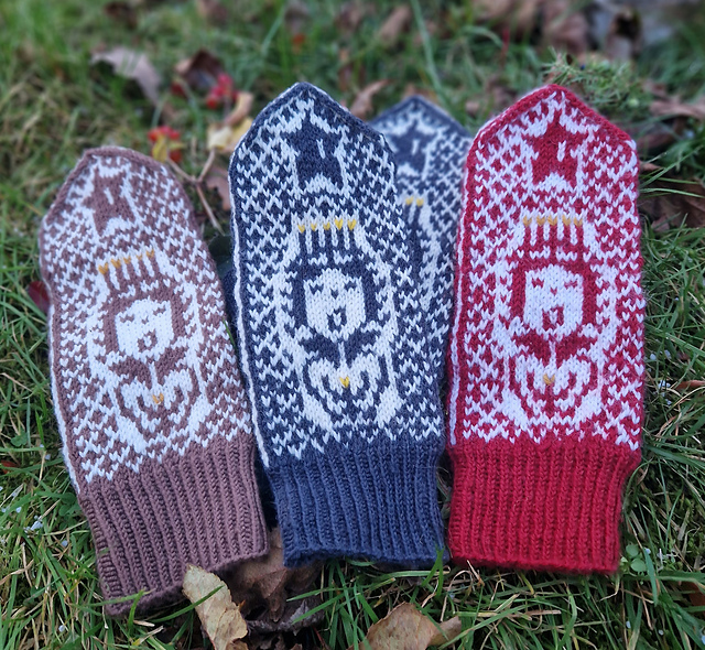 Sankta Lucia mitts