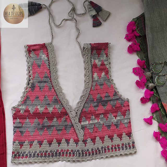 Chevron blouse