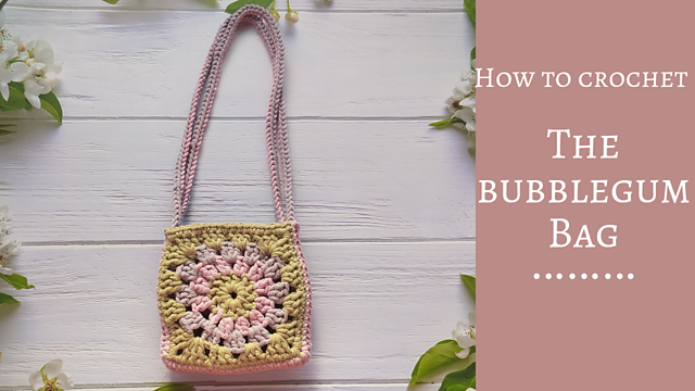 The bubblegum square bag