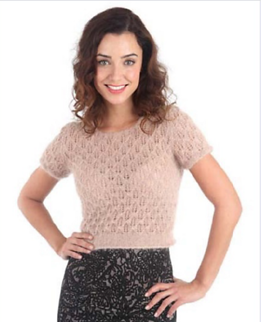 Candlelight lace top