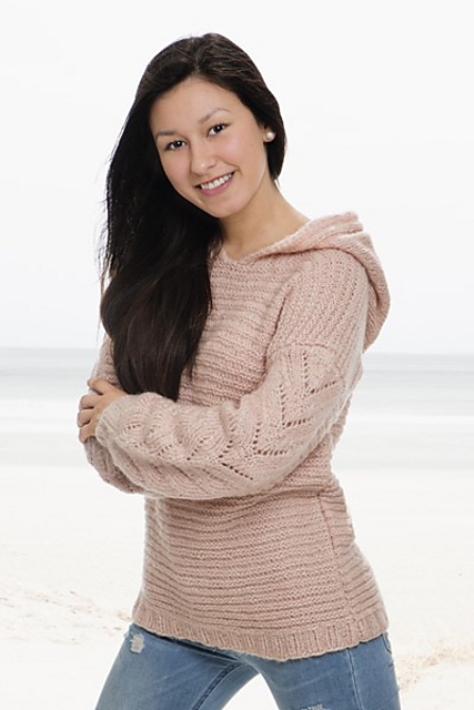 1504-08 Sweater with hood