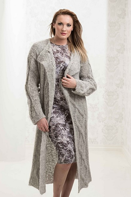 1418-03 Long cardigan