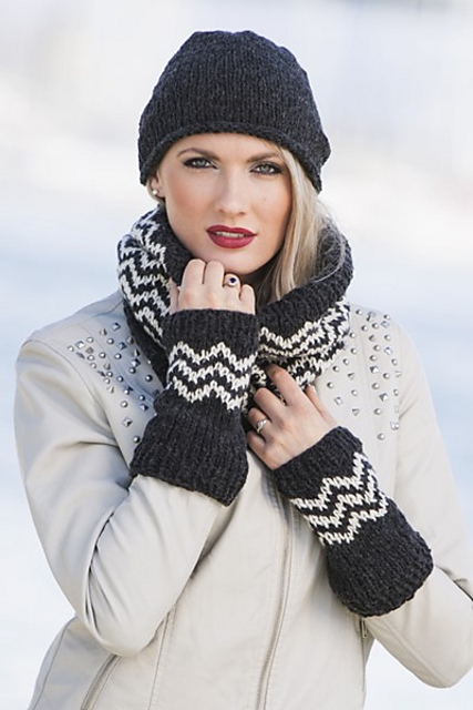 1507-15 Cowl, hat and wristies