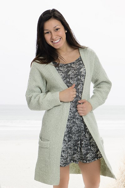 1504-09 Long cardigan