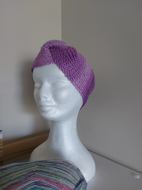 Lilac Twist Headband