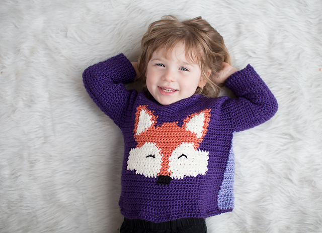 Woodland Fox Pullover