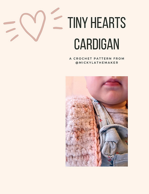 Tiny Hearts Cardigan