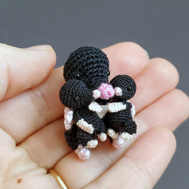 Crochet miniature Mole
