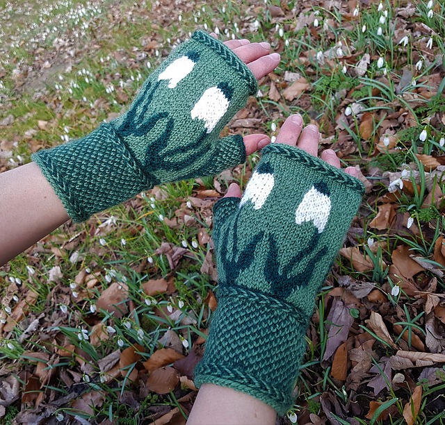 Snowdrop Mitts
