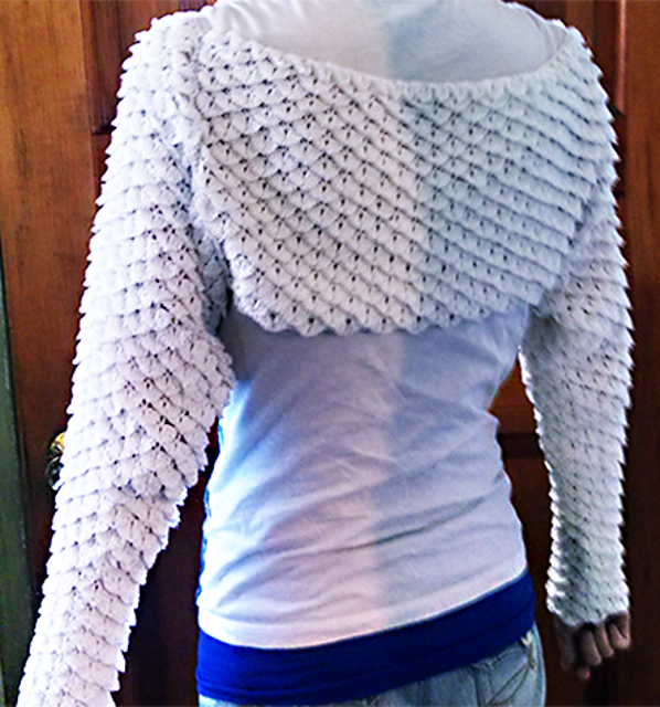 Dragon Scale Shrug