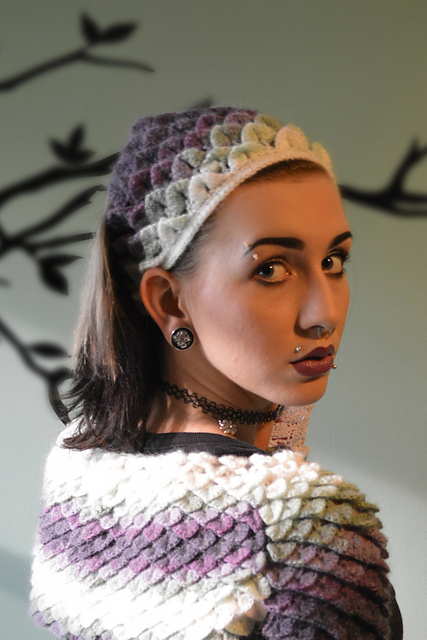 Dragon Scale Head Kerchief