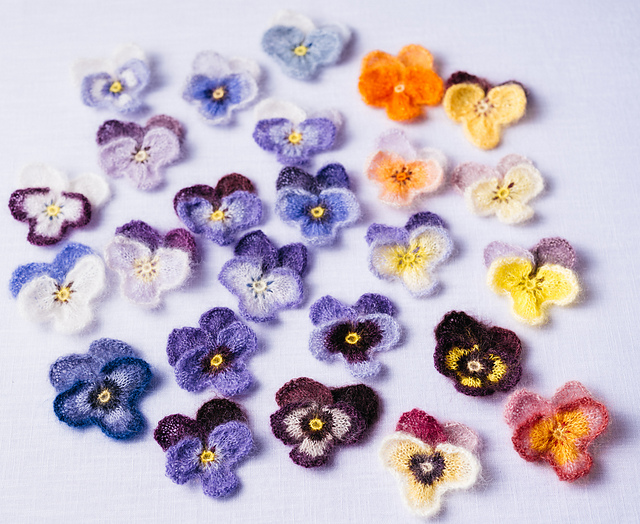 Ravelry: Botanica pattern by Midori Hirose