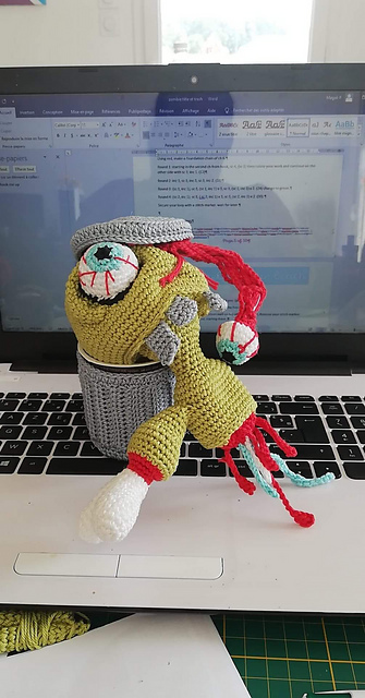 Mister Peekaboo Zombie