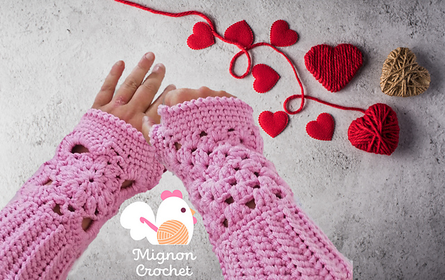 Smoothie fingerless gloves