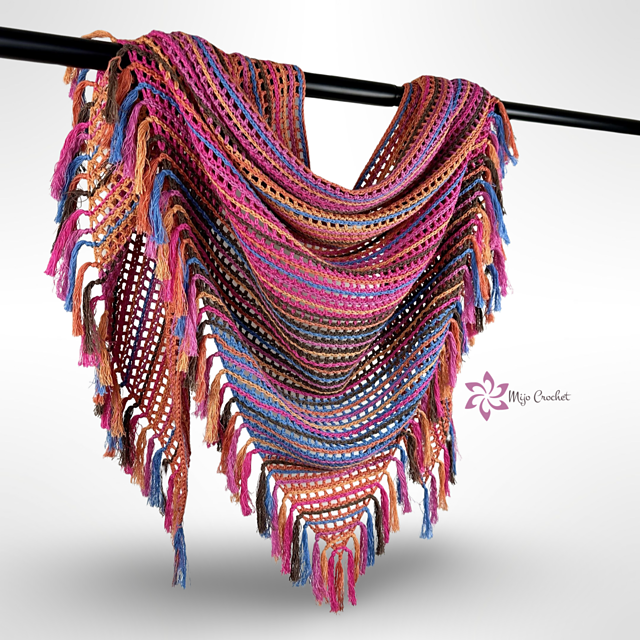Forever Stripes Shawl