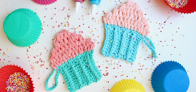Cupcake Face Scrubby