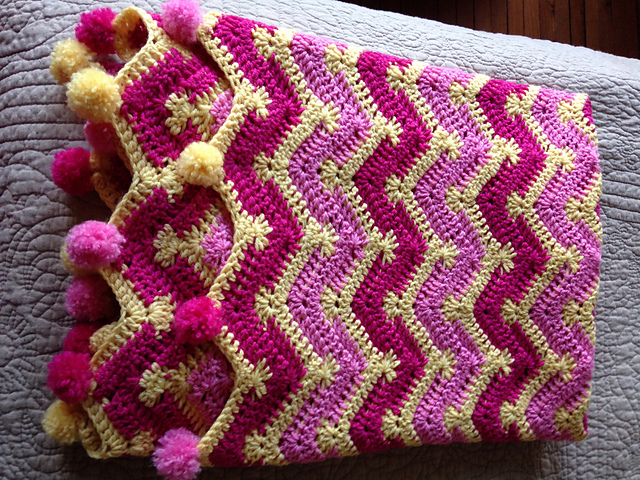 Baby Chevron Baby Blanket