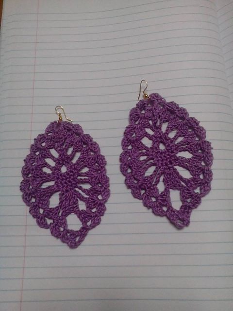 Pineapple Stitch Earrings