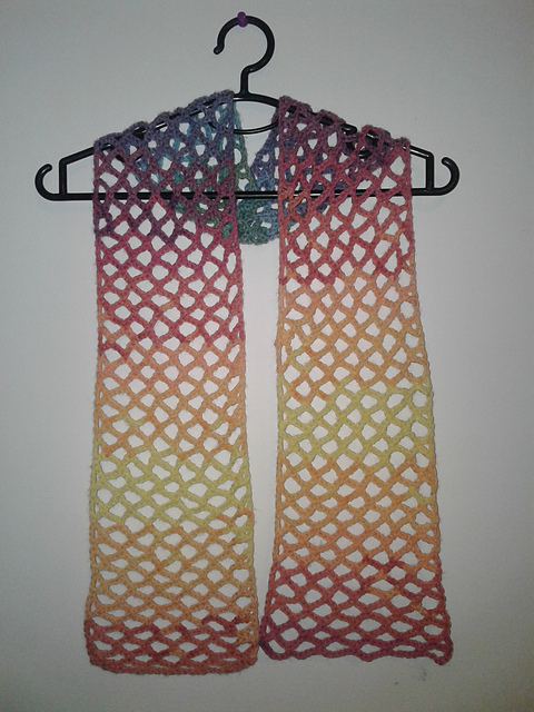 Meshy Stitch scarf