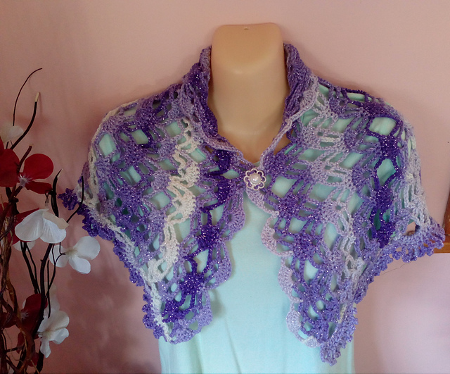 Beautiful cape or mini shawl