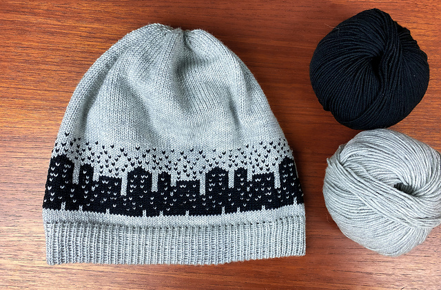 The city skyline beanie / Bylua