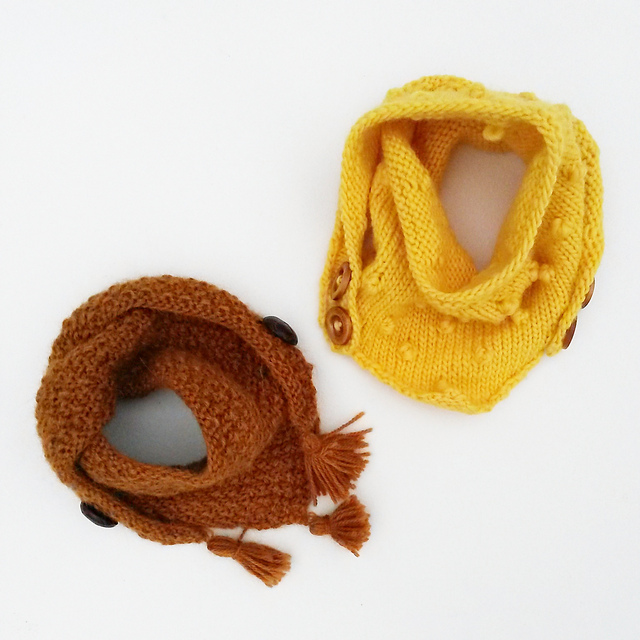 Buttoned Scarf / Knappeskjerf