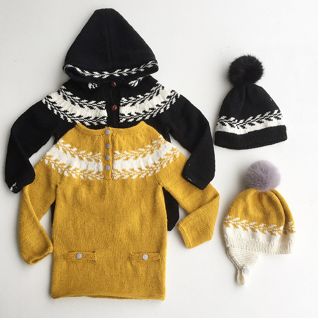 Winter buds jacket/ granny  // Snøløvjakke