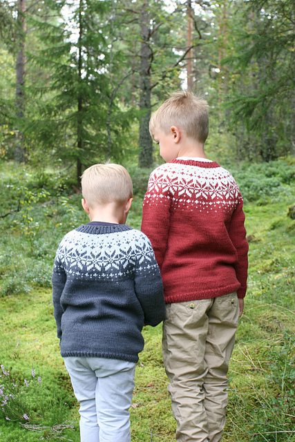 Starry night sweater / Stjernenattgenser