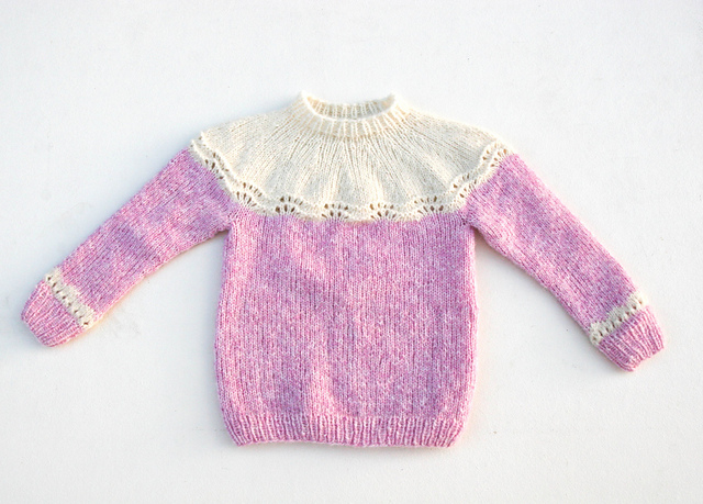 Little ice cream sweater / Liten iskremgenser