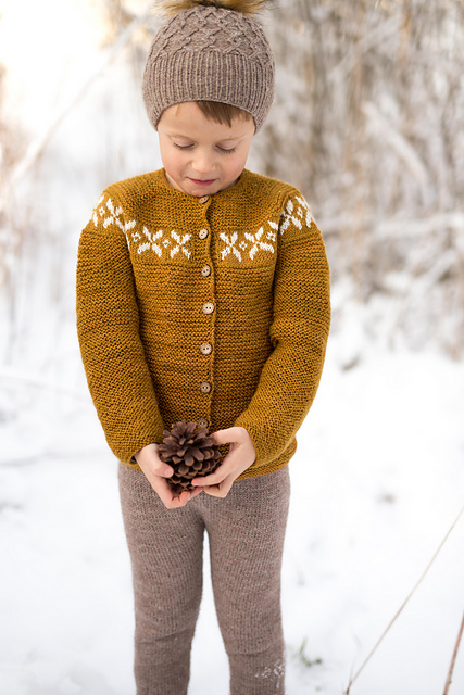 Northern flower jacket / Mønsterrillejakken