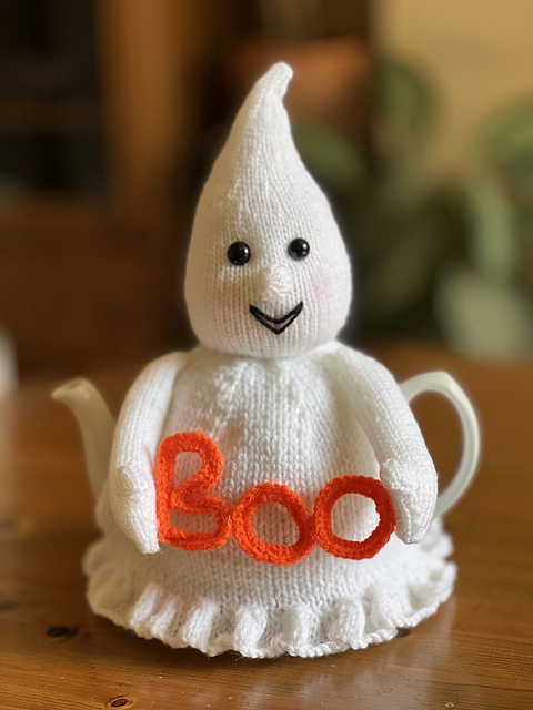 Giggles the Ghost Tea Cosy