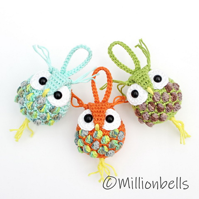 Keychain Owl Ornament