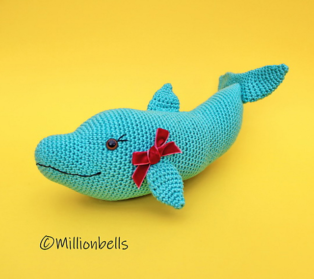 Dolphin Amigurumi Toy Sea Animal
