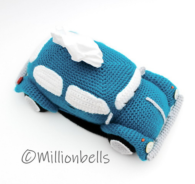 Beetle Retro Classic Car Tissue Holder