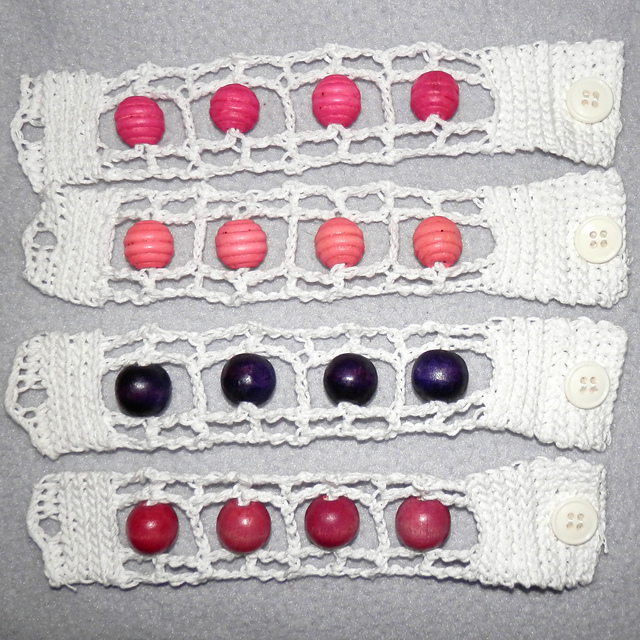 Quick beaded bracelet