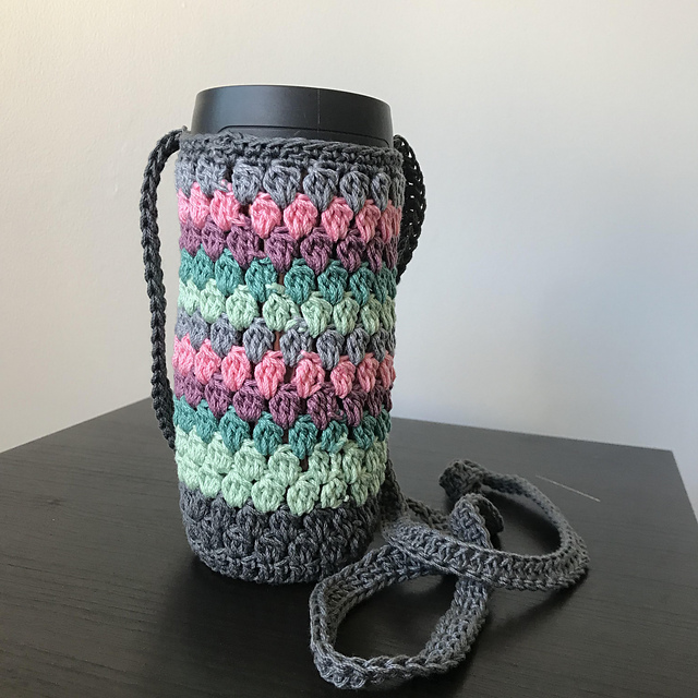 Striped Bottle Holder
