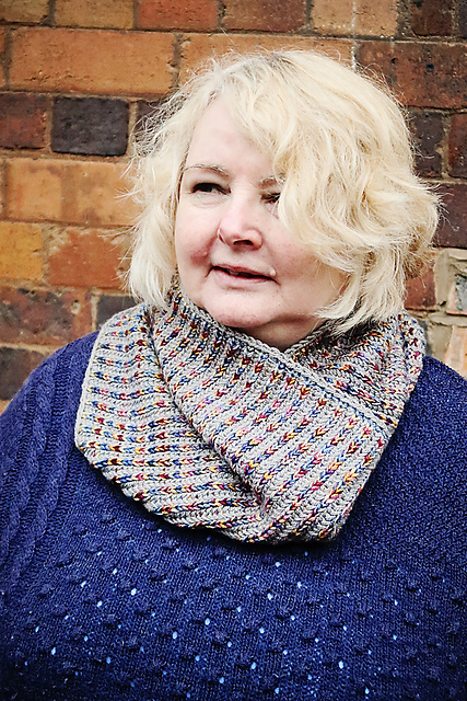Two Colour Fishman's Rib Cowl