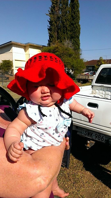 For a Baby's Hood