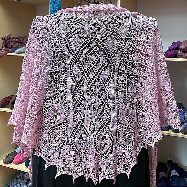 Ravelry: Tuch / shawl *Melissa* (2008-11) pattern by Birgit Freyer