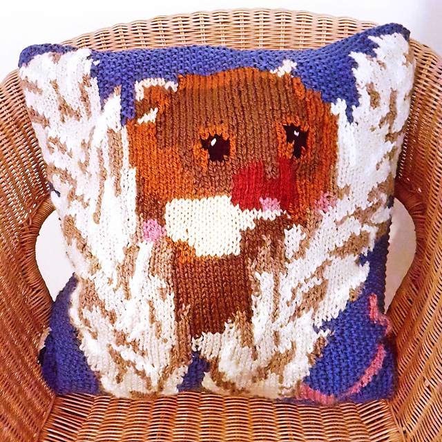Harvest Mouse Cushion Cover