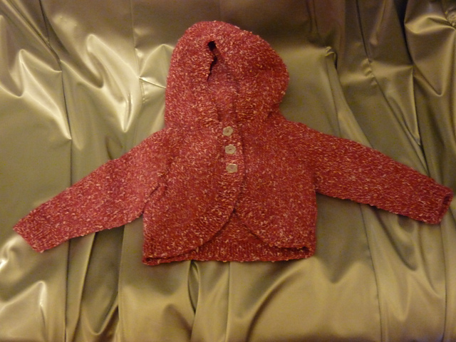Hooded Cardigan Plain or with Funky Fur Trim