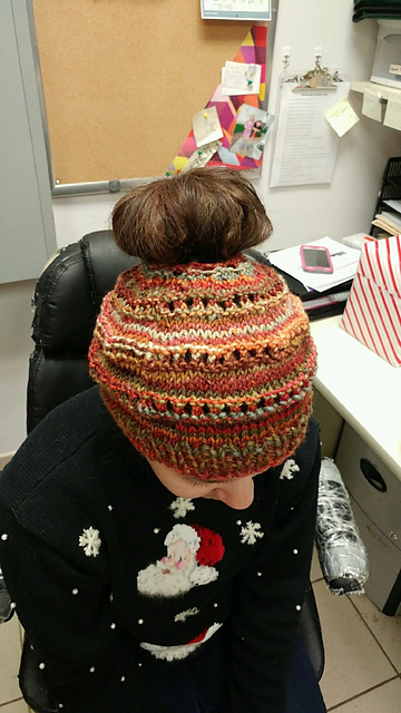 Laura's Messy Bun Toque