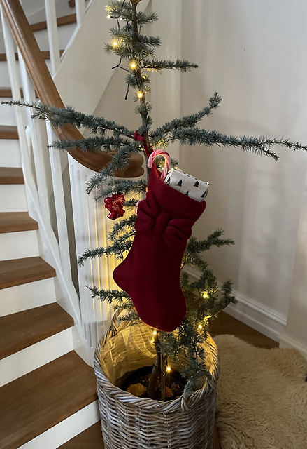 Bowtie Christmas Stocking